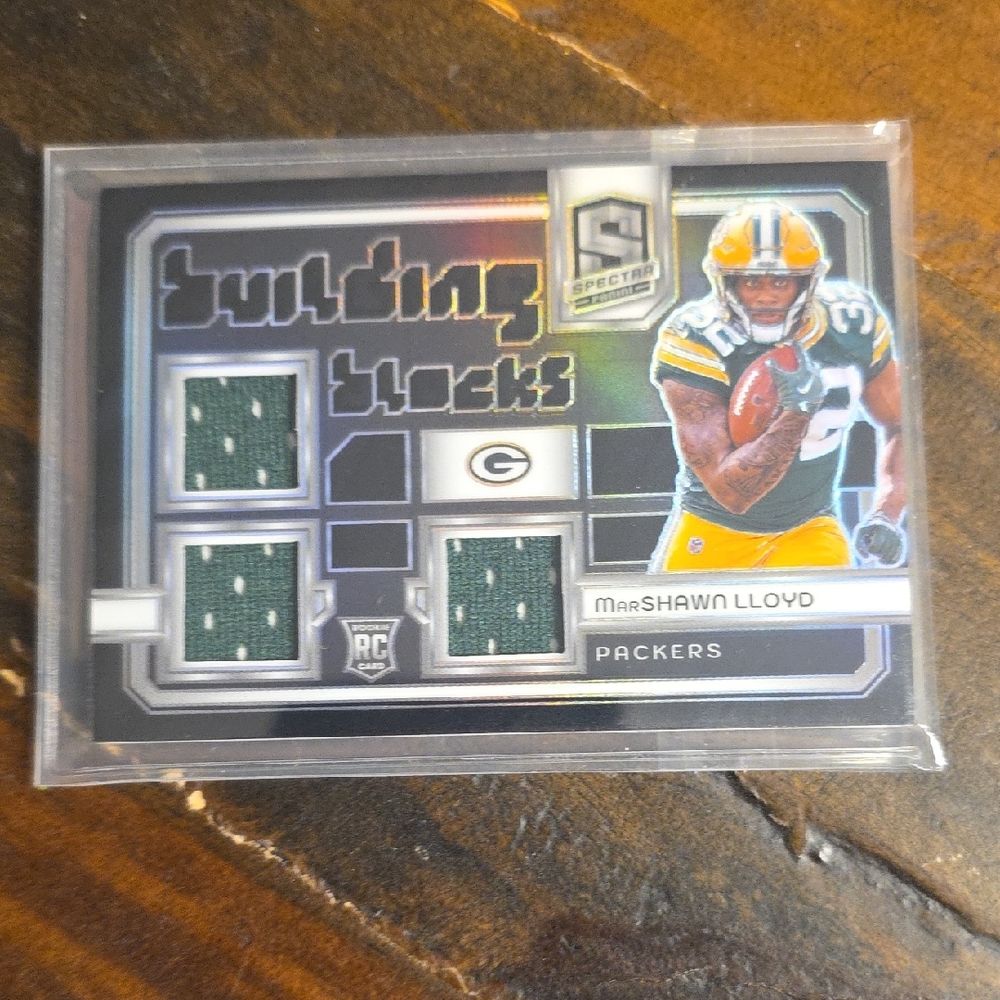 Green Bay Packers Spectra Football Card